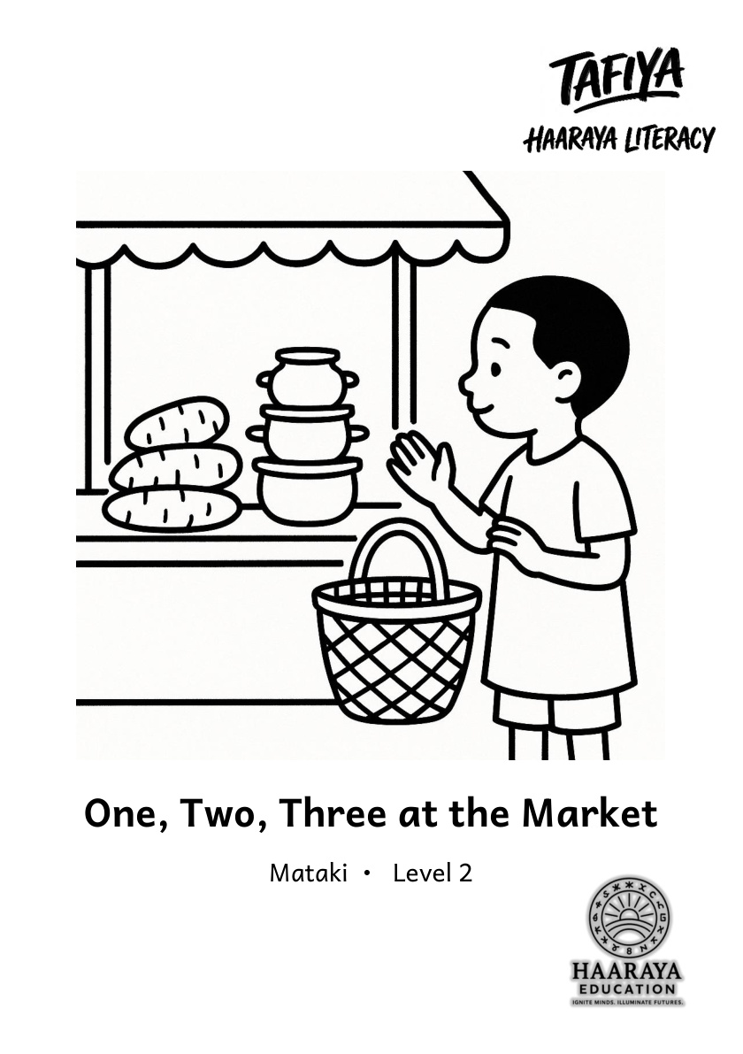 One, Two, Three at the Market